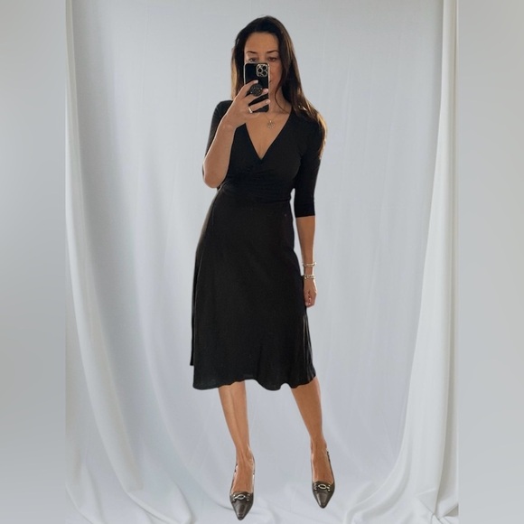 Eileen Fisher Wrap Dress NWT - Picture 2 of 14